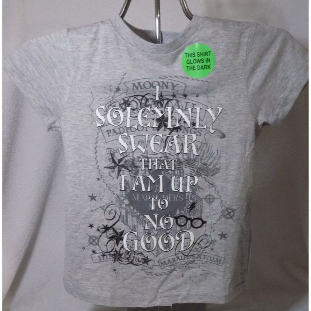 Harry Potter "I solemnly Swear that I am Up to No Good" T-Shirt (XS)